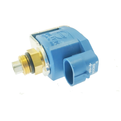 Cewka niebieska LINDE 7916395085 do wózka widłowego 12V-DC 11W dioda E4 67R 010041,E4 10R-03 0268,. Cewka elektrozaworu gazu LPG z uzbrajaczem  do wóz