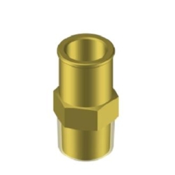 Nypel mosiężny do reduktora gazu LPG 3/8