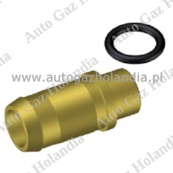Nypel wodny 16mm reduktora gazu LPG AG Teleflex GFI,GFI,IMPCO