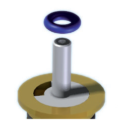 O-ring wtryskiwacza gazu LPG  VIALLE,LPI,LPE,LPFI,LIQUIDSI ,67R 01 ORYGINALNY