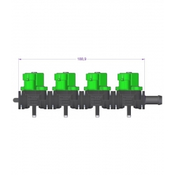 Wtryskiwacz ZAVOLI JET20 ASM,110R-000119 (CNG) - 67R-010187 (LPG) 10R-051139,09SQ12000030